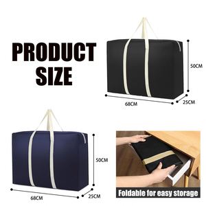 Sac de rangement et d'organisation extra-large, robuste, idéal pour les déménagements à grande échelle et le stockage de vêtements - Product Image 2