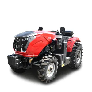 Trator agrícola 4x4 mini trator de rodas agrícolas multifuncional para jardim agrícola pequenos tratores de rodas