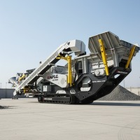 Trituradora de Impacto Móvil Mica Giant NFI200RS 450Tph Precio de Arena