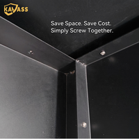 Casiers de rangement modulaires intelligents en acier KAVASS pour les espaces publics, les écoles, les gymnases