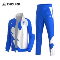 Nouvelle Collection – Ensemble Survêtement de Football Hiver : Vestes d'Entraînement Entièrement Zippées et Maillots de Foot pour Entraîneurs et Équipes – Offre Spéciale
