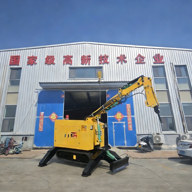 Reliable Robotic Demolition Machine Multifunctional Emergency Demolition Robot for Fire Rescue Missions