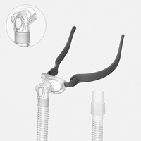 Repuestos para la mascarilla CPAP AirFit P10: Marco con tubo giratorio, sistema de almohadillas nasales, accesorios (sin correa incluida)