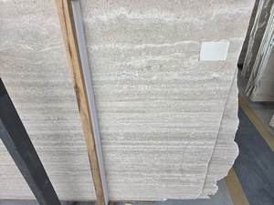 Dalle de travertin blanc turc poli et rempli DCT021, pierre naturelle haute brillance pour revêtement mural extérieur et décoration extérieure - Product Image 5