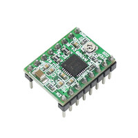 A4988 / DRV8825 papan penggerak motor stepper CNC Shield V3 / V4 modul penggerak mesin ukir