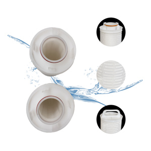 Cartucho de filtro de alto flujo con pliegues de 40 pulgadas de profundidad 3M para desalinización de agua de mar - Product Image 1