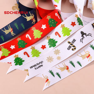 Custom100 % strisce di nastro regalo in gros-grain stampate a mano per fiocchi per ragazza - Product Image 3