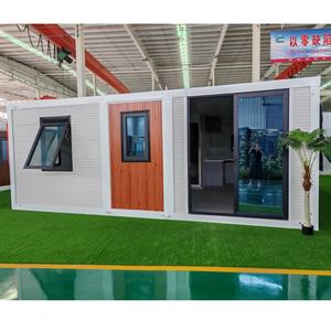 Caja prefabricada pequeña 2 dormitorios plegable Modular portátil móvil 40 pies 20 pies prefabricado expandible contenedor Kit Hogar Casa plegable - Product Image 3