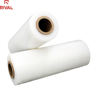 Nouveau avancé 2025 meilleure qualité clair HDPE Jumbo Film étirable palette vente chaude étirable soufflé Film rouleaux au prix le plus bas