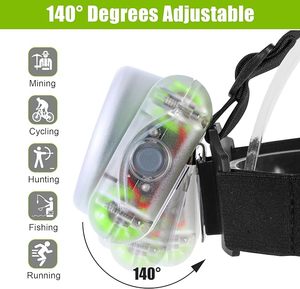Lampada Frontale Ricaricabile USB 5200mAh, Torcia Impermeabile per Campeggio e Attività all'Aperto - Product Image 4