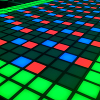 Juegos Interactivos con Sensor de Movimiento para Piso, Luces LED, Diseño de Juego de Piso con Cuadrícula de Salto, Software de Diseño