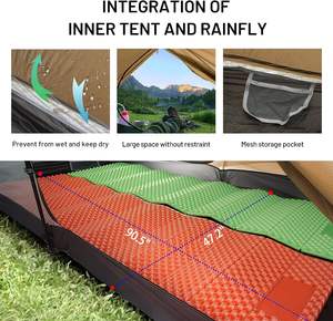 Tente ultralégère simple 2023 Offre Spéciale Tente de randonnée 3 saisons pour 1 ou 2 personnes - Product Image 4