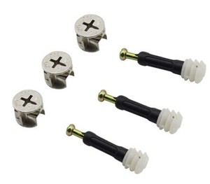 Vis et fixations pour meubles, connecteur de meubles de 10 mm de diamètre - Product Image 6