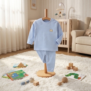 Pigiama Lungo Casual con Cartoni Animati per Bambini e Ragazzi, Autunno Inverno - Product Image 1