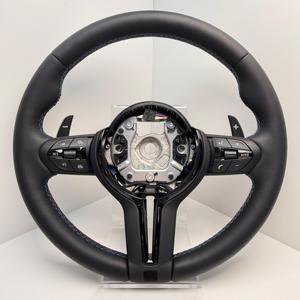 レザーMステアリングホイール、BMW E90 E91 E92 E93 E70 E71 E72 E53