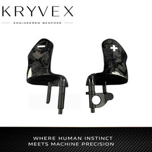 Volante de Fibra de Carbono Personalizado Kryvex para Charger <span class=keywords><strong>Challenger</strong></span> SRT Hellcat <span class=keywords><strong>2014</strong></span>-2023 para Jeep Grand Cherokee Trackhawk - Product Image 4