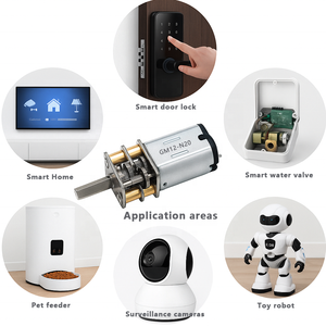 12mm GM12 마이크로 <span class=keywords><strong>DC</strong></span> 모터 고토크 저속 3-<span class=keywords><strong>24V</strong></span> 저소음 스마트 가정용 - Product Image 5