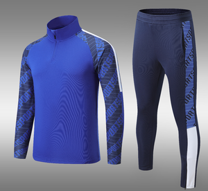 Vêtements de sport pour hommes, ensemble deux pièces, collants, manches longues, respirant, grande taille, entraînement sportif d'automne, course à pied, séchage rapide, extensible dans quatre directions - Product Image 3