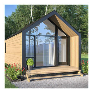 Sauna infrarouge extérieur moderne <span class=keywords><strong>en</strong></span> <span class=keywords><strong>bois</strong></span> de cèdre rouge massif, villa préfabriquée avec fonction de vapeur humide - Product Image 1