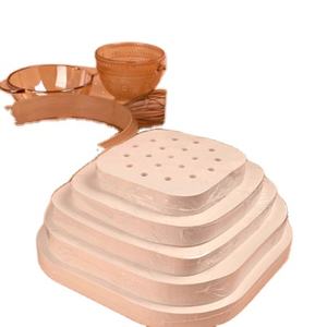 Forro de silicone para fritadeira a ar, forro de papel pergaminho perfurado para assar bolinhos, forro personalizado à prova de graxa - Product Image 1