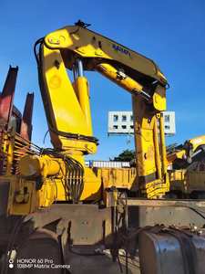 Grúa usada montada en camión de 20 toneladas, maquinaria de ingeniería premium usada de color amarillo - Product Image 2