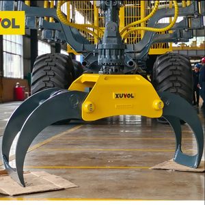 XUVOL Série MF Nouvelle pelle hydraulique économique pour machines forestières, grappin pour le transport de grumes en bois avec moteur, grappin pour grumes - Product Image 1