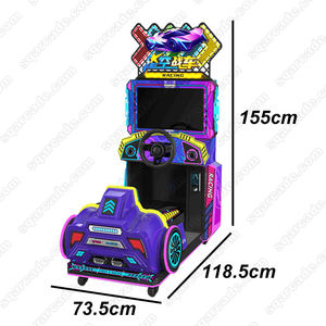 Sqarcade nuevo fabricante de China emocionante velocidad dinámica Rush Racing Car <span class=keywords><strong>Sky</strong></span> Chariot Mecha Heroes serie máquina de juego de entretenimiento - Product Image 3