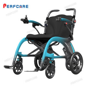 Silla de Ruedas Eléctrica de Fibra de Carbono 2025, Silla de Ruedas Motorizada 3 en 1, Plegable, Ligera, Andador con Ruedas para Personas Mayores - Product Image 5