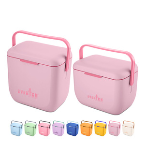 Thiết Kế Mới Nhỏ <span class=keywords><strong>Ice</strong></span> Bia Mát Hộp Cắm Trại Ngoài Trời Tùy Chỉnh Không Thấm Nước Xách Tay Cứng Mát Cho Bãi Biển - Product Image 2