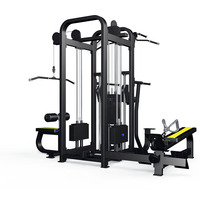 Machine d'exercice commerciale, équipement de fitness multifonctionnel, machine de musculation à trois stations