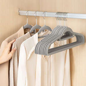 Yikai đa chức năng hiện đạ<span class=keywords><strong>i</strong></span> siêu mỏng 360 độ xoay móc không trượt nhung móc để lưu trữ quần áo - Product Image 5