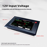 Pantalla Táctil LCD 4.3RS485 para BMS JIKONG, Placa PCB con Comunicación RS485, Soporte Multi-idioma, Monitoreo del Nivel de Batería