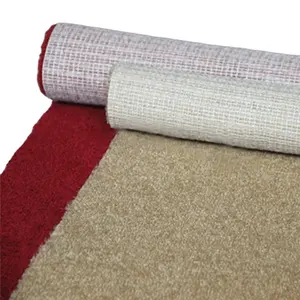 Cut pile comfortable wall to wall carpet in rolls