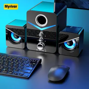 Myriver – nouveau produit Super Bass Subwoofer pour l'extérieur, Radio Fm Portable à Clip, haut-parleurs suspendus filaires
