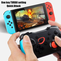 Joystick y Controlador de Juegos Inalámbrico para Nintendo Switch, Android TV, Controlador de Juegos con Cable para PS3, PC