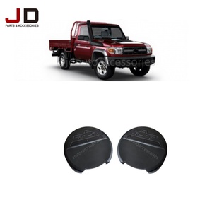 Housse de pneu noire de haute qualité JD AUTO <span class=keywords><strong>pour</strong></span> Land Cruiser 2007-2023 LC70 LC76 LC79 FJ70 FJ75 FJ76 FJ79 - Product Image 5
