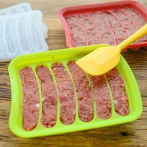 Wholesale 6-Cavity <b>Silicone</b> Sausage Mold Non-stick DIY Hot Dog Maker Homemade Baby Food Steaming Baking <b>Tool</b> Custom Logo OEM - Product Image 5