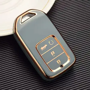Wholesale New TPU Car Remote Key Case Cover Fob For Honda CRV Accord 10th Generation Civic Fit Perfectly Keyless Protector Shell