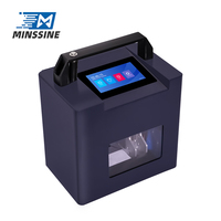 Imprimante jet d'encre de bureau de 25,4 mm de hauteur, résolution 600 dpi, encre à séchage rapide, codage de date d'expiration, imprimante de cartes multifonction semi-automatique