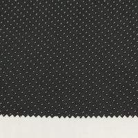 Tissu tricoté en polyester antidérapant, 1 mètre, avec points en PVC, silicone, housse de coussin, tapis pour chaussures, chaussettes, gant