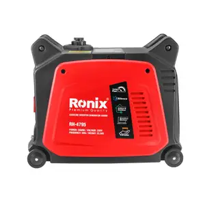 Ronix-Generador de gasolina y propano de doble combustible, equipo de potencia, inversor portátil de gasolina para el hogar, de 3500 vatios, con arranque manual