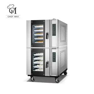 Chefmax Commercial Custom Bread Pizza Electric Gas Hot Air Circulation oven for baking bread