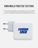 Harga Grosir Charger Super Cepat Gan 100w EU Wall Plug 3 Port Tipe C USB PD PPS untuk iPhone Honor Samsung Ponsel Laptop