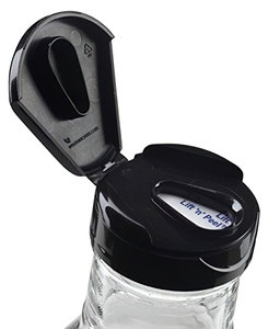 Boca ancha transparente 12 oz 8 oz botella de vidrio decorativa vacía de Chile Glaas BBQ 500ml salsa picante aderezos de pimienta botellas de vidrio