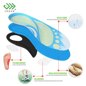 Joghn palmilha infantil, material artificial de plástico resistente para os pés, arco paétrico, suporte para crianças