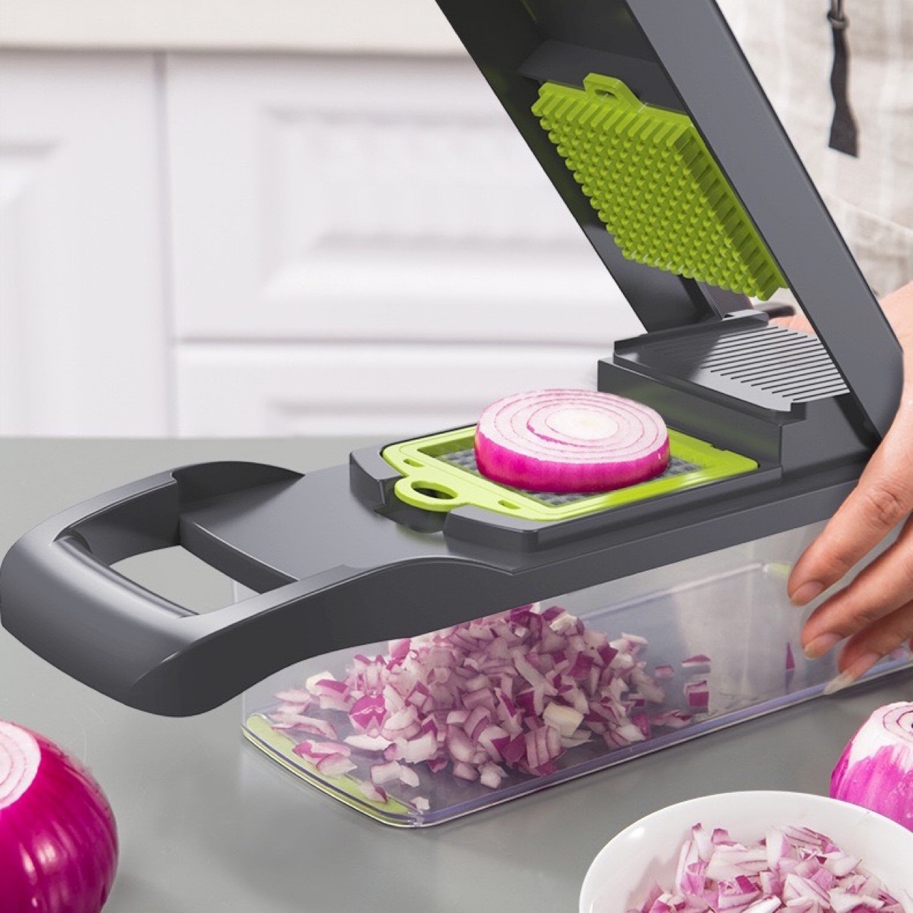 Hot Sale Multi-functional Shredded Slicer Manual Vegetable Twister Chopper Cutter Vegetable Fruit Slicer Grater Cutter Peeler