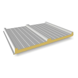 Panel sándwich <span class=keywords><strong>de</strong></span> techo <span class=keywords><strong>de</strong></span> poliuretano, lámina <span class=keywords><strong>de</strong></span> acero <span class=keywords><strong>de</strong></span> 25-30 años, 50-200mm, pared móvil moderna <span class=keywords><strong>de</strong></span> Metal, Color PU - Product Image 3