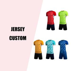 Gedruckter Jersey-Stoff Neues Design Cricket-Trikots Fußball-Sublimation Männer Fußball-Druck Benutzer definiertes Fußball-und Fußball trikot - Product Image 1