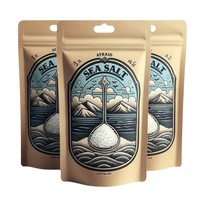 Sachets personnalisés de poudre alimentaire Moringa, sel marin, cannelle, piment, sachets d'assaisonnement, sacs d'emballage alimentaire autoportants, sacs Mylar thermoscellables