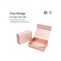 Boîtes d'expédition en carton ondulé recyclables avec logo personnalisé imprimé pour les perruques de cheveux humains, emballage pour l'expédition de cadeaux